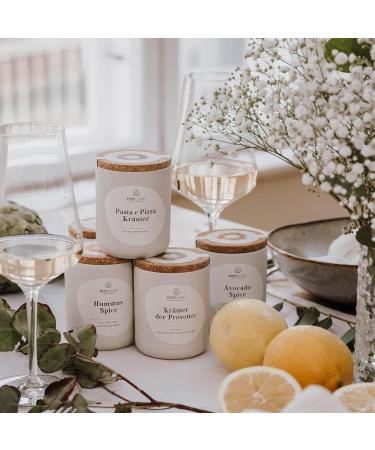 Potluck Hummus Spice Mix | Vegan Gluten-Free Ceramic Pot | 65g Natural Ingredients for Delicious Dips - Buy Online on GoSupps.com