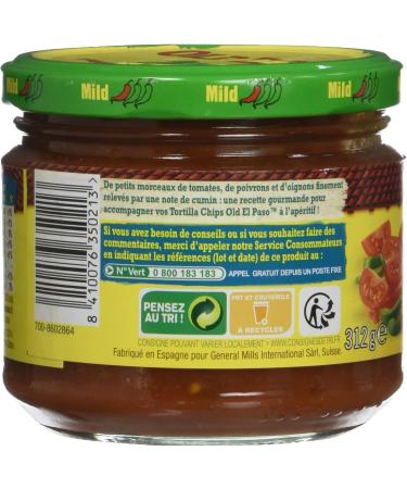 Old El Paso Sweet Salsa dip sauce - The jar of 312g - Buy Online on GoSupps.com