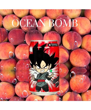 YHB Ocean Bomb Assorted Sparkling Water Dragon Ball Version 330ml (Pack of 4) - Buy Online on GoSupps.com