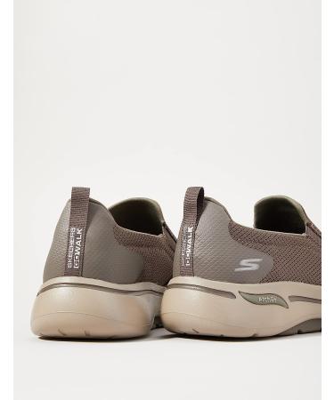 Skechers Men's GoWalk Arch Fit X-Wide Casual Loafer Sneaker - Taupe | Size 10.5 - Buy Online on GoSupps.com