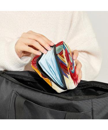 Buy Period Bag - Sanitary Napkin Storage & Tampon Holder for Purse | Classic Design | 4.7x6.6x6.6 in | International Shipping Available - Buy Online on GoSupps.com