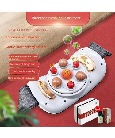 Kehtu Automatic Abdominal Massager | Electrical Moxibustion Treatment Belt | Hot Compress & Double Purpose for Waist & Stomach | Positive & Negative Simulation Massage - Buy Online on GoSupps.com