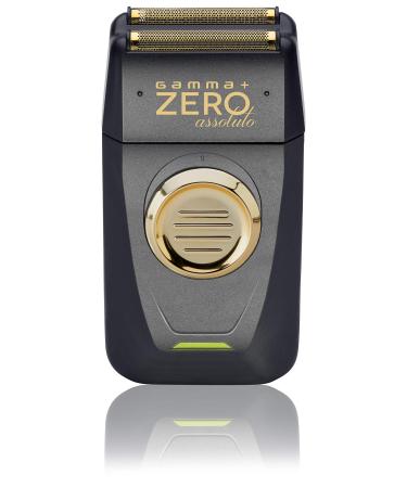 Gammapiu 'electrorasiser absolute zero man rechargeable stainless steel blades wireless precision trimmer ergonomic lightweight 2 additional replacement blades Italian connector
