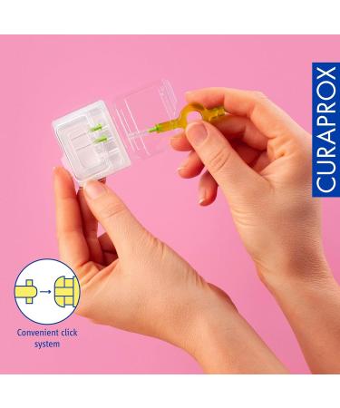 Curaprox Interdental Brush Set CPS 011 Prime Start - 5 Brushes Green 1.1mm Diameter Effective Cleaning for Optimal Oral Health - International Shipping Available - Buy Online on GoSupps.com