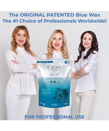 Cirepil Blue Wax Beads 800g Bag - All-Purpose & Unscented - No Strips Needed - Fluid Gel Texture - Easy Removal - Buy Online on GoSupps.com