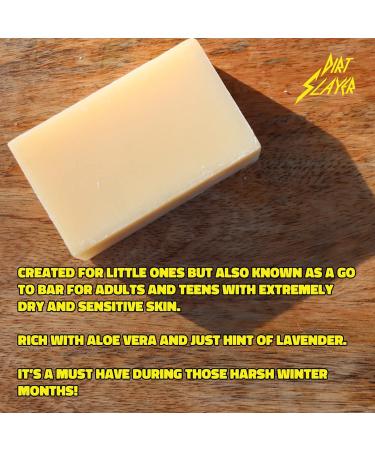 All Natural Bar Soap - Say Aloe to My Little Friend | Gentle Eco-Friendly Cleansing for All Skin Types - International Shipping Available - Buy Online on GoSupps.com