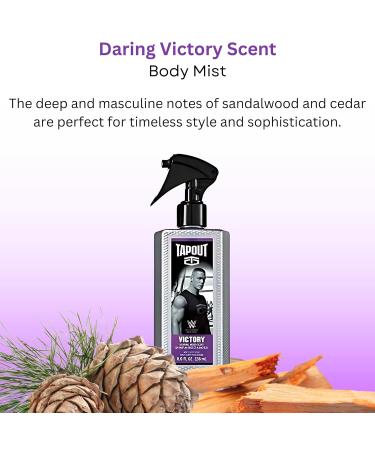 Tapout Victory Body Spray Perfume for Men Refreshing Fragrance 8 Ounces - Buy Online on GoSupps.com