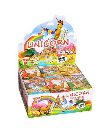 Joygum Unicorn Fruit Taste Chew Erasers 18 pieces of 35g
