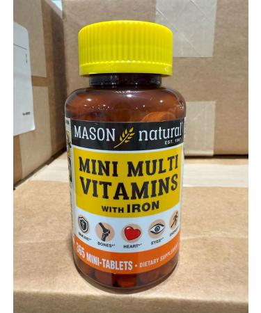 MASON NATURAL Glucosamine Chondroitin & Daily Multi Vitamin Bundle with DHA Omega-3 Iron B-Complex & Calcium May Support Joint and Immune Health - Buy Online on GoSupps.com