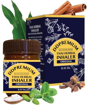 DDPremium Bundle 2 Pack Thai Herbal Inhaler with Menthol & Essential Oil - Yadom Original HOM LAMUN Formula - Buy Online on GoSupps.com