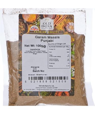 Old India Garam Masala Punjabi 100g - Authentic Indian Spice Blend - Buy Online on GoSupps.com