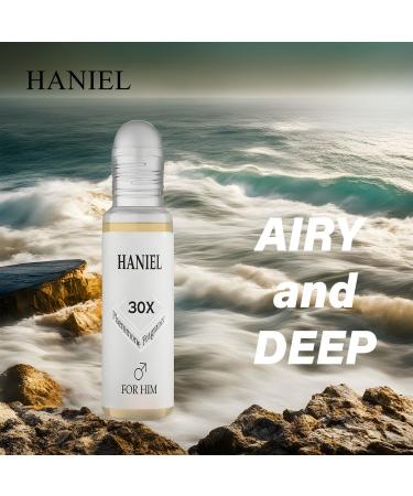 Haniel Cologne for Men Unlock Irresistible Charm Aromatic Aquatic - Attract Lure Captivate Aromatic Aquatic  - Buy Online on GoSupps.com