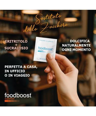 foodboost Sugar Substitute Erythrit + Sucralose 900 g approx 300 sachets in one dose natural 0 calories ratio 11 with sugar Keto diabetics gluten free - Buy Online on GoSupps.com