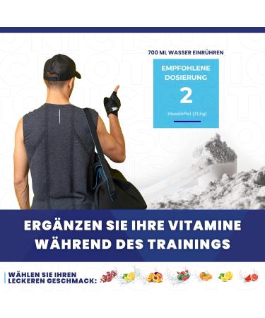 Isotonic Beverage Powder - All-Nutrition Electrolyte Sport Drink 700g | Multivitamin Dietary Supplement (Multifruit) - Buy Online on GoSupps.com