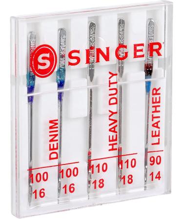 SINGER 04801 Heavy Duty Sewing Machine Needles - 5 Count | Universal Needles - Buy Online on GoSupps.com