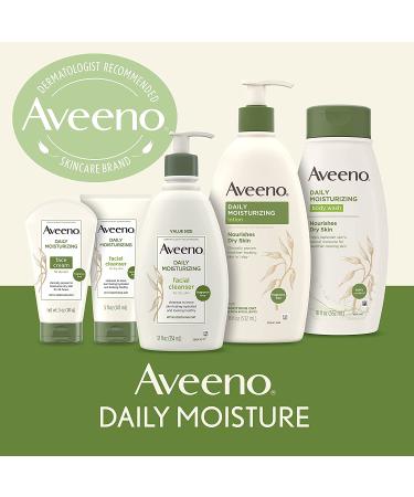 Aveeno Daily Moisturizing Lotion Fragrance Free 18 oz - Hydrating Skin Care - Buy Online on GoSupps.com