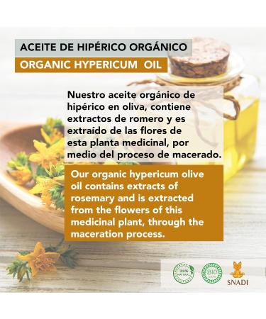 250 ml - Organic St. John's wort oil. St. John's wort with olive and rosemary extract. - Buy Online on GoSupps.com