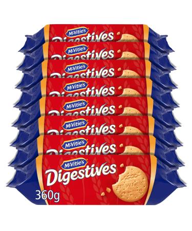 McVitie's Digestives The Original Biscuits 360 g (8 Pack) The Original 360 g (8 Pack) - Buy Online on GoSupps.com