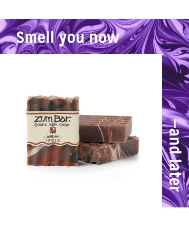 ZUM Zum Bar Goat's Milk Soap - Amber Scent 3 oz | Natural & Moisturizing - Buy Online on GoSupps.com