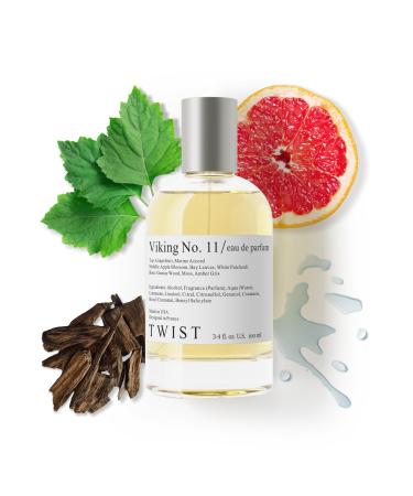Twist - Viking No. 11 - Eau De Parfum Inspired by P.R. Invictus Long-Lasting Perfume For Men Paraben Free Vegan Clean Ingredients Fragrance - Spray 100 ml | 3.4 fl. oz. Viking No. 11 - Inspired by Invictus 3.4 Fl Oz (Pack of 1)