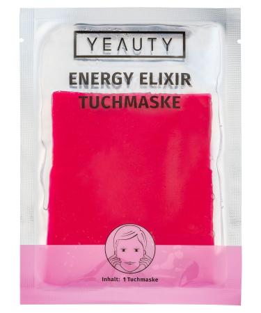 YEAUTY Energy Elixir Sheet Mask 1x 1 piece red - Buy Online on GoSupps.com