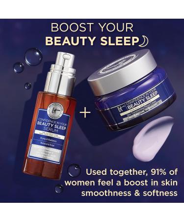 IT Cosmetics Confidence in Your Beauty Sleep Brightening Serum - 12% Vitamin C, 24HR Hydration, Anti-Aging - 1.0 fl. Oz - Buy Online on GoSupps.com