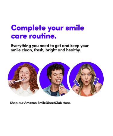 SmileDirectClub Cordless Water Flosser - Waterproof Teeth Cleaner, 3 Pressure Modes, 99% Plaque Removal - Buy Online on GoSupps.com