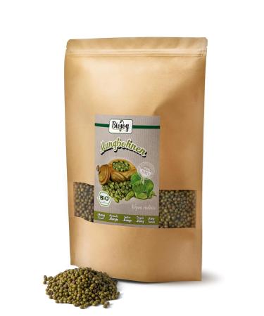 Buy Biojoy ORGANIC Mung Beans Whole (2.5 kg) - Pure Vigna Radiata No Additives International Shipping Available - Buy Online on GoSupps.com