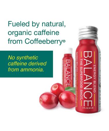 Max Energy Shot with Superfoods & Organic Caffeine - Brain Support, Mushroom Blend, Maca - Vegan & Gluten-Free (6 Pack) - Buy Online on GoSupps.com