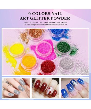 Morovan Acrylic Nail Kit with 2oz Acrylic Powder - DIY Nail Set for Home Salon in White - Buy Online on GoSupps.com