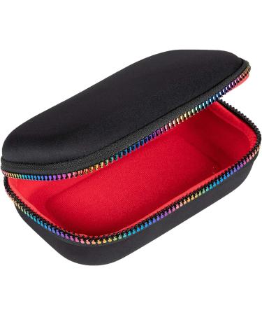 ZIPIT Black & Rainbow Pencil Box | Pencil Case for Girls | Organizer Pencil Bag | Large Capcity Pencil Pouch - Buy Online on GoSupps.com