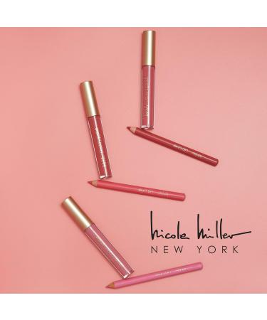 Nicole Miller Liquid Lipstick & Liner Collection | 6-Piece Set | Long-Lasting Shades of Lipsticks & Lip Liners for Stunning Look - Buy Online on GoSupps.com