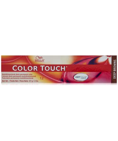 WELLA Wella Color Touch 4/71 2oz Medium Ash Brown