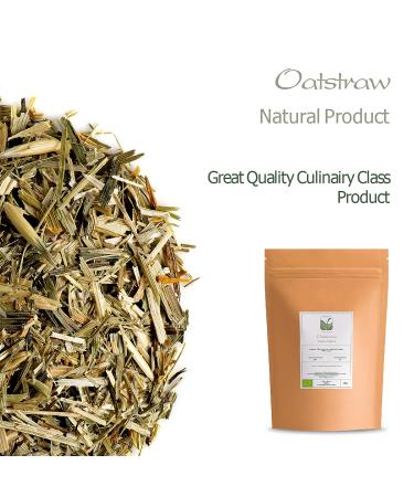 Organic Oat Straw Herb - Green Oatstraw Tea | 200g - Buy Online on GoSupps.com