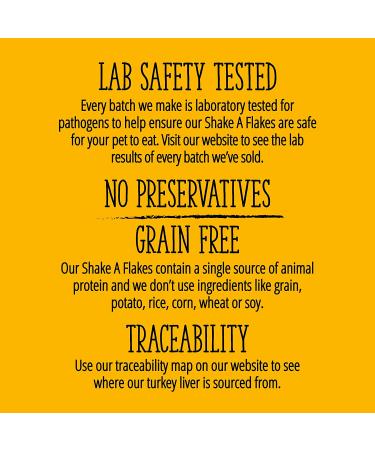 Raised Right Shake A Flakes Turkey Meal Topper for Dogs & Cats - 4.5 Oz - Buy Online on GoSupps.com