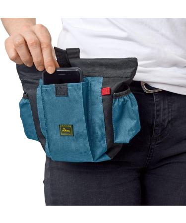 HUNTER Bugrino Profi Belt/Snack Bag (66298) - Blue/Black | International Shipping Available - Buy Online on GoSupps.com