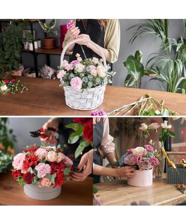 Whonline 9-Piece Round Floral Foam Blocks - 4.72'' Wet and Dry Green Foam for Flower Arrangement and Party Decor - Buy Online on GoSupps.com