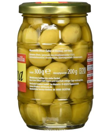 Gourmet Green Olives with Stone - 300g (Pack of 2) | Premium Quality International Shipping - Buy Online on GoSupps.com