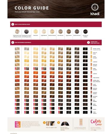 khadi Plant-Based Hair Color SUN BLOND from honey blonde to intensely sunny blonde 100% natural vegan and without synthetic ingredients Certified natural cosmetics 100g - Buy Online on GoSupps.com