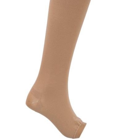 Credalast Cotton Class 1 Below Knee 14-17mmHg Small - Standard - Open Toe Natural - Buy Online on GoSupps.com