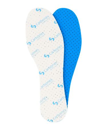 Next Generation No Dirt Odor Killing Shoe Insoles Inserts Ultra-Fresh Technology with Zinc Pyrithione - Kaps Fresh Carbonex (US M9)