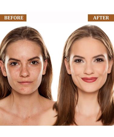 Avashine Color Changing Foundation 30ml SPF 15 | All-Day Flawless Makeup | Lightweight & Fragrance-Free | Warm Skin Tone - Buy Online on GoSupps.com