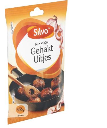 SILVO Meatballs with Onions Spice Mix (Gehakt Uitjes) 40gr | 6 Pack - Buy Online on GoSupps.com