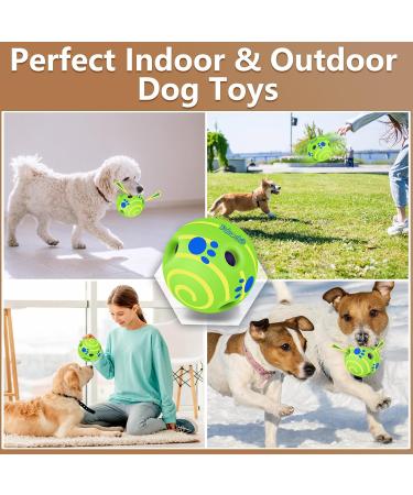 Divinggoe 2.75 Dog Toy Ball - Interactive Bald Resistant Water Toy for Small & Medium Dogs - Durable Teeth Training - Yellow - Buy Online on GoSupps.com