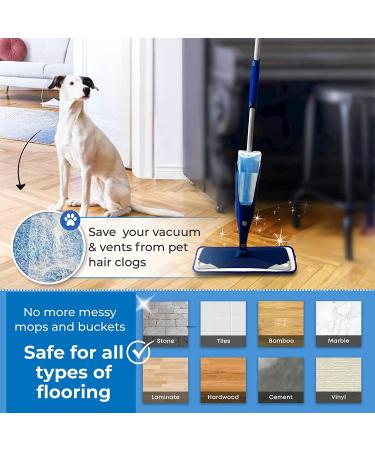 Turbo Mop Pads for Bona - Microfiber Reusable Floor Pad Replacement (3 Pack) - Buy Online on GoSupps.com