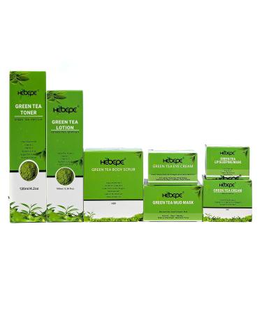 Hebepe Green Tea Matcha Mud Mask with Aloe Vera - Deep Cleanse, Hydrate, Detox, Heal & Relax | Volcanic Clay Mask - Buy Online on GoSupps.com