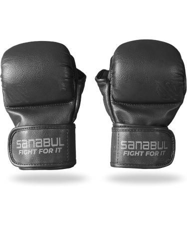 Sanabul Battle Forged MMA Hybrid Sparring Gloves - Black (Large-X-Large) - Buy Online on GoSupps.com