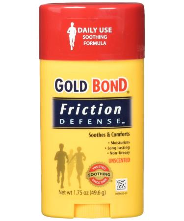 Gold Bond Friction Defense Stick Unscented 1.75 oz (Pack of 3) 1.73 Ounce (Pack of 3)