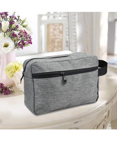 Chstarina Waterproof Makeup Bag | Travel Cosmetic Bag & Toiletry Bag for Women & Girls - Gray - Buy Online on GoSupps.com