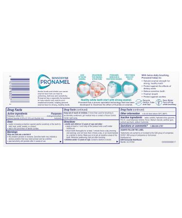 Sensodyne Pronamel Gentle Teeth Whitening Enamel Toothpaste - 4oz (Pack of 2) - Buy Online on GoSupps.com